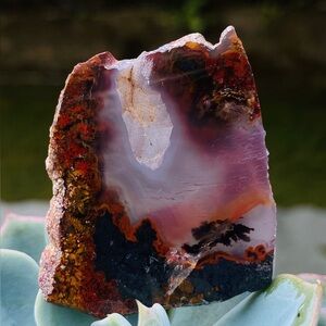 Natural Agate Stone Decor